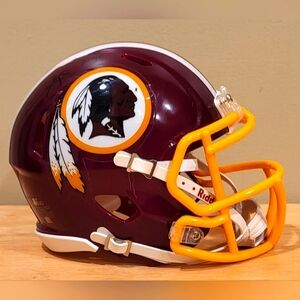 (SOLD) Washington Redskins Speed Mini Riddell Football Helmet Vintage Original